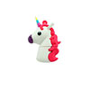 Maycom - Mayoristas en computación - USB 16GB 3D UNICORNIO BLANCO,ROSA