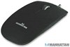 Maycom - Mayoristas en computación - MOUSE USB NEGRO 177658 MANHATTAN SILUETA