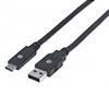 Maycom - Mayoristas en computación - CABLE USB C V3.1 A CA 2.0 NEGR MANHA