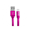 Maycom - Mayoristas en computación - CAB LIGHTNING 8PIN USB/IPHONE 5Y6 ROSA V