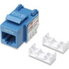 Maycom - Mayoristas en computación - JACK CAT5E IMPACTO KEYSTONE AZUL INTELLI