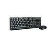 Maycom - Mayoristas en computación - KIT TEC/MOUSE INALAM KM-302 NEGRO VORAGO