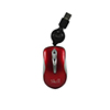 Maycom - Mayoristas en computación - MINI MOUSE USB RETR M3003 ROJO EBYTE