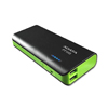 Maycom - Mayoristas en computación - POWER BANK 10000MAH PT100 NEGR,VERD ADAT