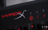 Reseña del teclado para videojuegos- Sean Gares va por el teclado HyperX